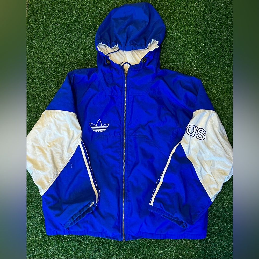 90’s inspired Adidas street zip-up